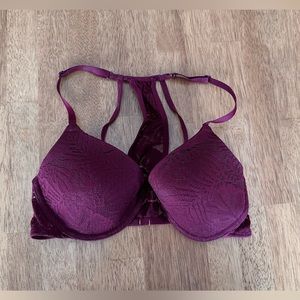 Pink Victoria Secret Front Clasp Bra